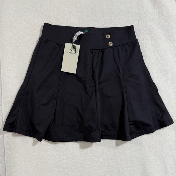 Tuckernuck Sport Skort XS Black Pleated Tennis Golf NWT - Picture 4 of 10